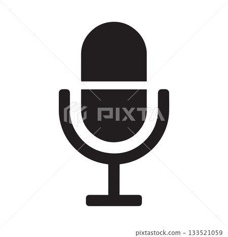 Abstract Audio Wave Emblem Depicting Unique Contemporary Recording Identity 133521059