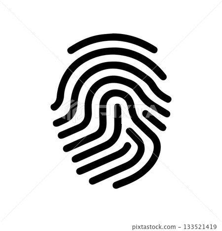 Geometric African Tech-Inspired Fingerprint Design Showing Precision and Innovation Geometric African Tech-Inspired Fingerprint Design Showing Precision and Innovation 133521419