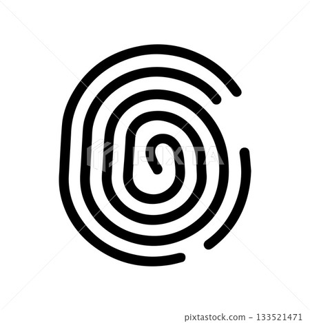 Cosmic Abstract Fingerprint Design Showing Universal Identity and Modern Depth 133521471