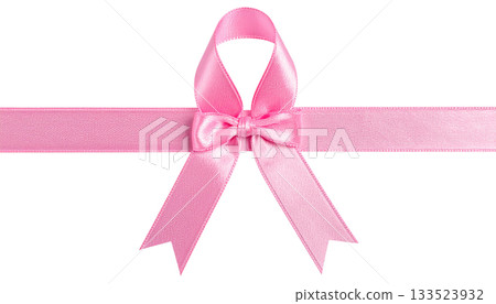 Pink ribbon 133523932