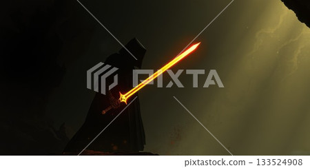 Breathtaking Waterfall in Iceland with a Rainbow on a Sunny Day Breathtaking Waterfall in Iceland with a Rainbow on a Sunny Day 133524908