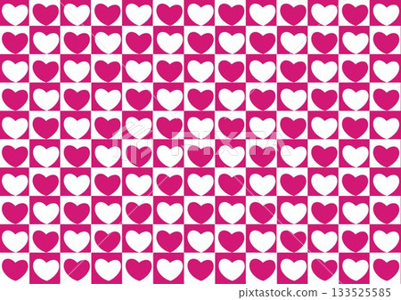 Digitally generated Valentines day pattern Digitally generated Valentines day pattern 133525585