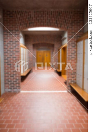 Empty passage in university Empty passage in university 133525667