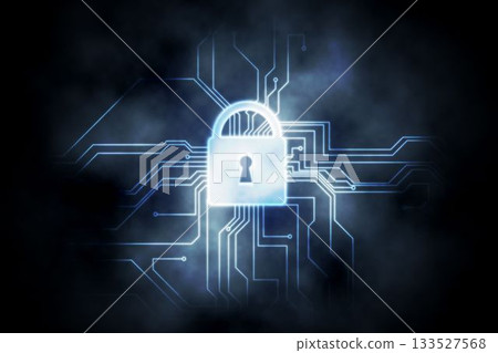 Circuit board and lock graphic 133527568
