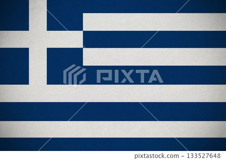 Greek flag is showing flat art with nine blue white stripes and white cross, transparent background Greek flag is showing flat art with nine blue white stripes and white cross, transparent background 133527648