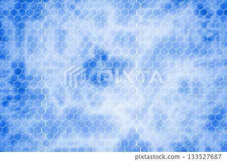 Background with white hexagons Background with white hexagons 133527687