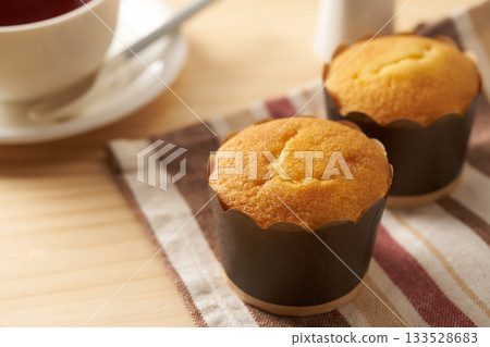 蛋糕鬆餅：美國烘焙食品的圖片 133528683