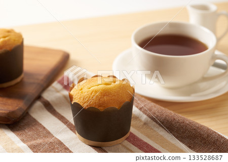 Cake muffins: An image of American baked goods Cake muffins: An image of American baked goods 133528687