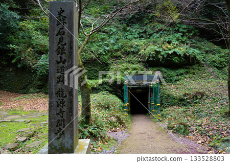 秋天的石見銀山-龍源島部入口 秋天的石見銀山-龍源島部入口 133528803