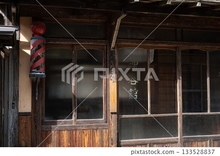 Old barber shop (Iwami Ginzan, Omori area) 133528837
