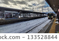 JR trains stopping at Yukinokamiyama Onsen Station 133528844