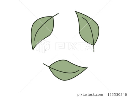 Recycling and sustainable icon. Flat vector illustration. Recycling and sustainable icon. Flat vector illustration. 133530246