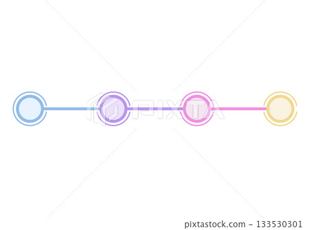 4 steps infographics template for presentation. Vector illustration. 4 steps infographics template for presentation. Vector illustration. 133530301