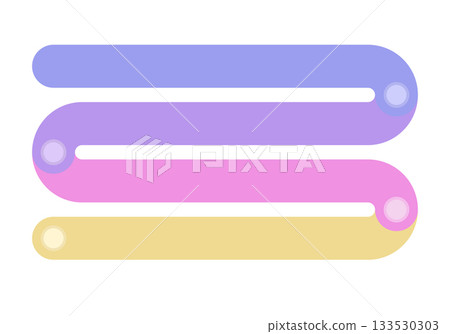 4 steps infographics template for presentation. Vector illustration. 4 steps infographics template for presentation. Vector illustration. 133530303