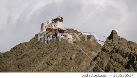Medieval Tsemo Monastery and Tsemo Castle, Leh, India. Medieval Tsemo Monastery and Tsemo Castle, Leh, India. 133530534