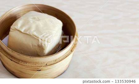 Brown sugar manju (mantou) - right margin Brown sugar manju (mantou) - right margin 133530946