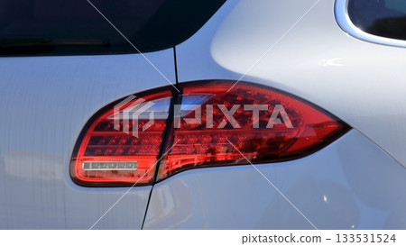 Car tail lights Car tail lights 133531524