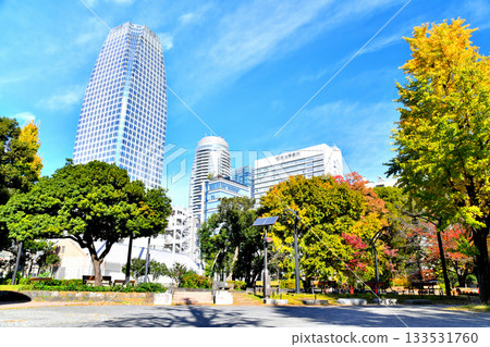 從芝公園4號停車場眺望愛宕山（東京都港區）[2025年11月] 133531760