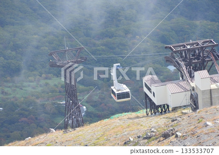 那須索道的「山頂站」（栃木縣那須郡那鬚町） 133533707