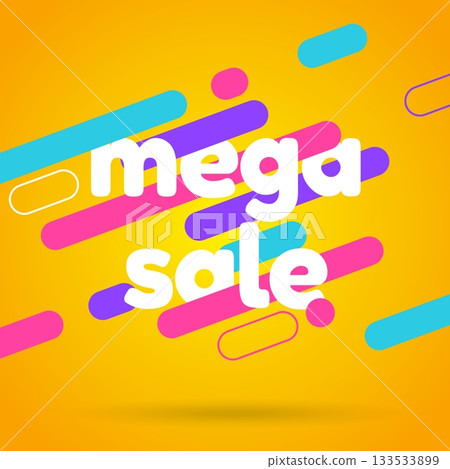 Sale banner template design. Special offer. Vector illustration. 133533899