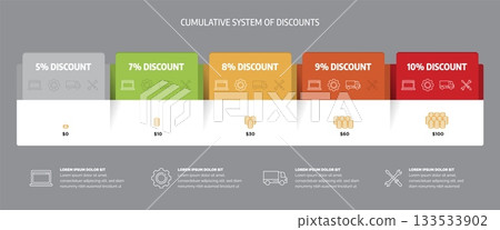Web pricing table template for business plan. 133533902