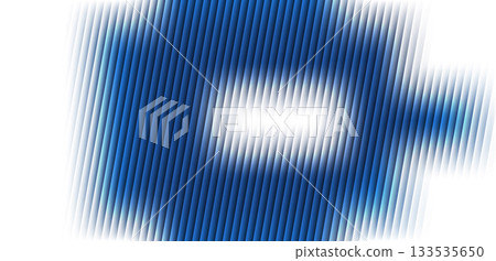 Blue Blurred Line Art Number Zero Digit Graphic Design 133535650