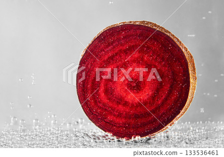 Cut beets in water Cut beets in water 133536461
