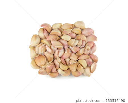 Clove of garlic in a pile Clove of garlic in a pile 133536498