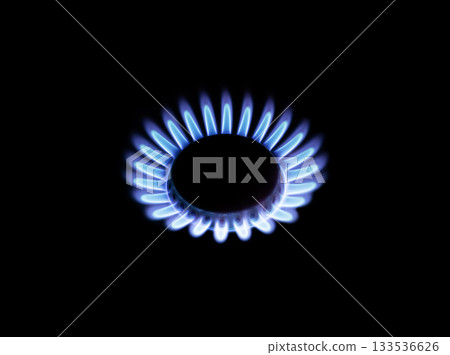 Image of a burning natural gas Image of a burning natural gas 133536626
