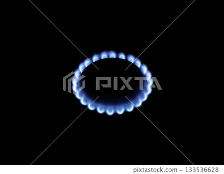 Image of a burning natural gas Image of a burning natural gas 133536628