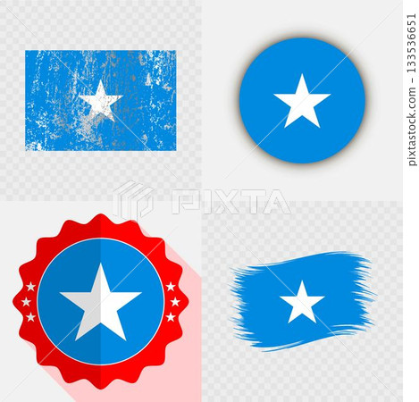 Somalia National Flag Icon Collection. 133536651