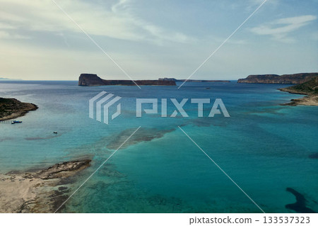 Stunning Nature in Balos Bay, Crete 133537323