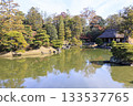 Japanese garden that shines in autumn leaves (Kyoto Katsura Imperial Villa) 133537765