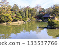 Japanese garden that shines in autumn leaves (Kyoto Katsura Imperial Villa) 133537766
