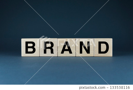 Brand. Cubes form the word Brand. Extensive concept of the word Brand Brand. Cubes form the word Brand. Extensive concept of the word Brand 133538116