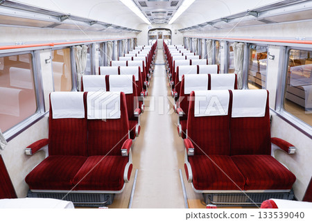 Interior of Odakyu 3000 series "SE" car (middle car) 133539040