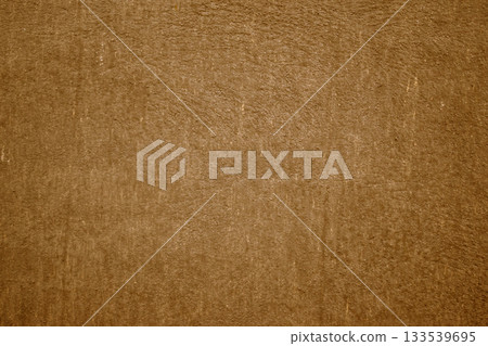 Brown textured wall background with abstract plaster pattern and rough brown putty 133539695