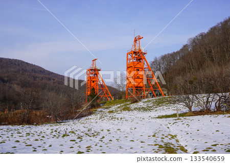 煤礦紀念森林公園和起重塔(2025年初冬) 煤礦紀念森林公園和起重塔(2025年初冬) 133540659