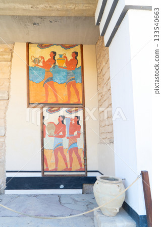 Knossos palace at Crete, Greece 133540663