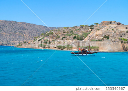 Elunda landscape, Crete, Greece Elunda landscape, Crete, Greece 133540667