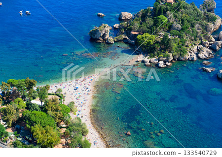 Taormina beach, Sicily Italy Taormina beach, Sicily Italy 133540729