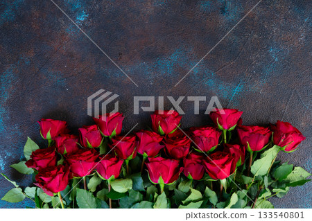Crimson red rose flowers Crimson red rose flowers 133540801