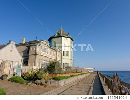 Maiko Park Sun Yat Sen Memorial Hall in Kobe Dusk Maiko Park Sun Yat Sen Memorial Hall in Kobe Dusk 133541014