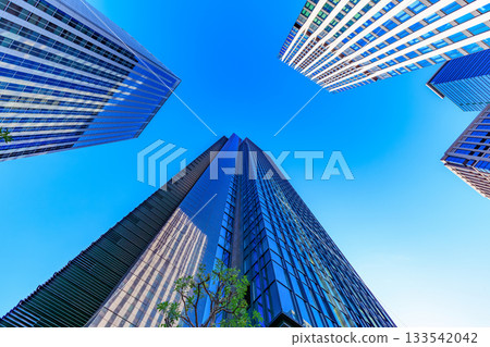 東京新宿區西新宿的城市景觀 東京新宿區西新宿的城市景觀 133542042