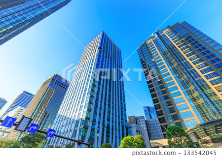 Urban landscape of Nishi-Shinjuku, Shinjuku Ward, Tokyo 133542045
