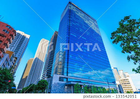 東京新宿區西新宿的城市景觀 133542051