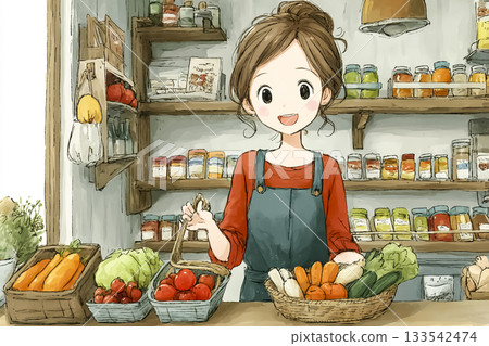 Miyu Series: Miyu displays discounted products to reduce food waste Miyu Series: Miyu displays discounted products to reduce food waste 133542474