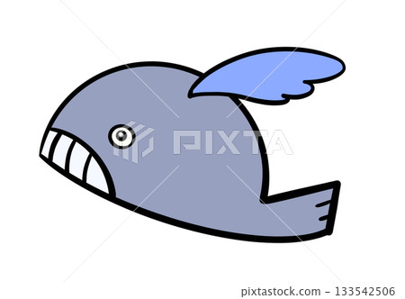 可愛動物系列：藍鯨 133542506