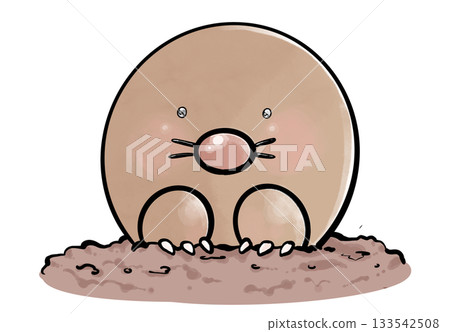 Cute Animal Series: Mole Cute Animal Series: Mole 133542508