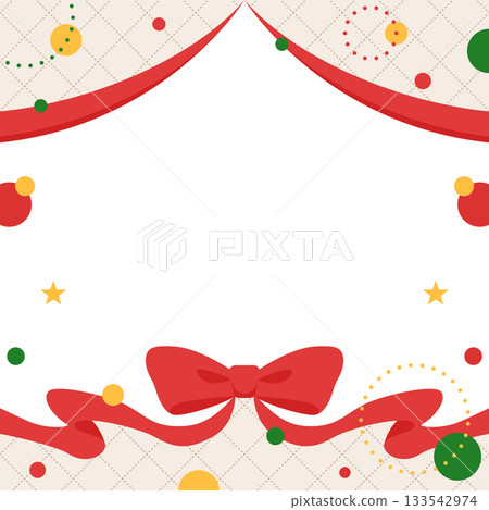 絲帶裝飾框,圓形物體,波普設計 絲帶裝飾框,圓形物體,波普設計 133542974